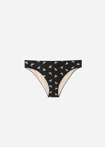 Abajo De Bikini Calzedonia Atene Mujer Negras | CO2900CE