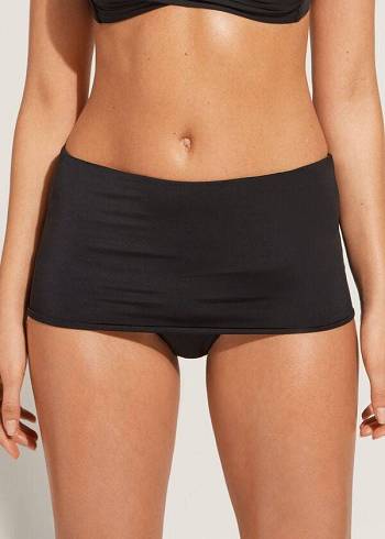 Abajo De Bikini Calzedonia Banded Indonesia Eco Mujer Negras | CO2899VD