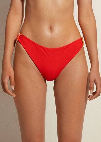 Abajo De Bikini Calzedonia Berlino Mujer Rojas | CO2897NB