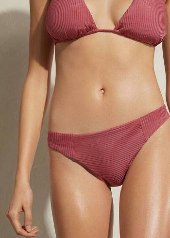 Abajo De Bikini Calzedonia Biarritz Mujer Marrones | CO2896MA