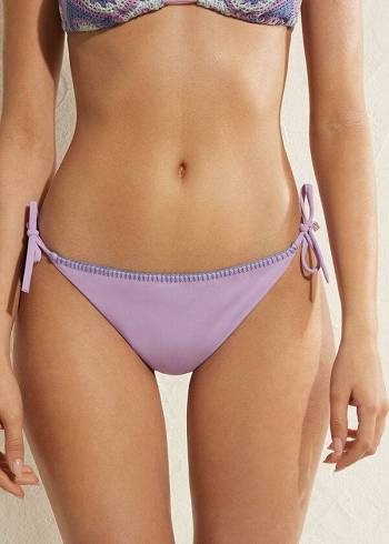 Abajo De Bikini Calzedonia Brazilian String Tel Aviv Mujer Moradas | CO2850WY