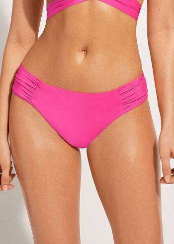 Abajo De Bikini Calzedonia Indonesia Eco rosa Mujer Rosas | CO2709QZ