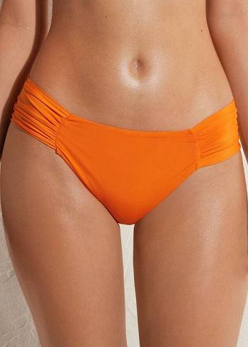 Abajo De Bikini Calzedonia Indonesia Eco rise Mujer Naranjas | CO2712HK