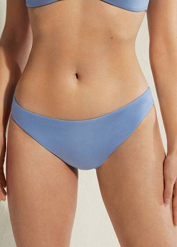 Abajo De Bikini Calzedonia Indonesia Eco rise Mujer Azules | CO2713GL