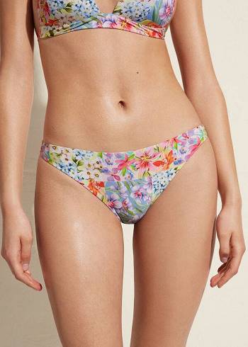 Abajo De Bikini Calzedonia Minorca Eco Mujer Multicolor | CO2687CE