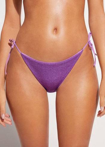 Abajo De Bikini Calzedonia String Las Vegas Mujer Moradas | CO2591XF