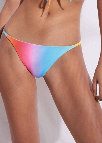 Abajo De Bikini Calzedonia Tanga Barcellona Mujer Multicolor | CO2560MA