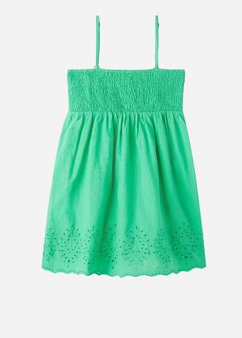 Bañadores Calzedonia Broderie Anglaise Niños Verde | CO1108LH