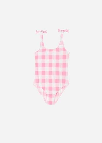 Bañadores Calzedonia One Piece Lione Niños Rosas | CO1147YU