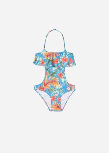 Bañadores Calzedonia One-Piece Maui Niños Verde | CO1145RW