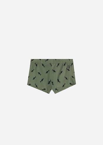 Bañadores Calzedonia Panama Niños Verde | CO1037MA