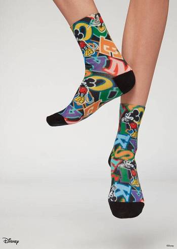 Calcetines Calzedonia Multicolor Disney Corta Mujer Multicolor | CO1742EX