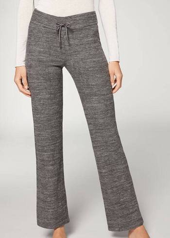 Leggins Calzedonia Cashmere Directo Mujer Gris | CO1565IS