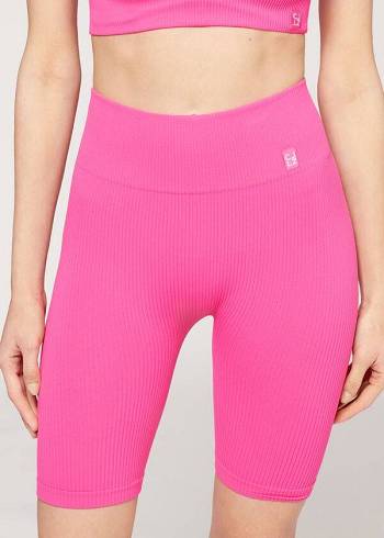 Leggins Calzedonia Seamless Atléticos Bike Mujer Rosas | CO1512UT