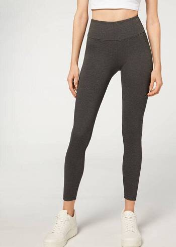 Leggins Calzedonia Total Shaper Mujer Gris | CO1489PQ