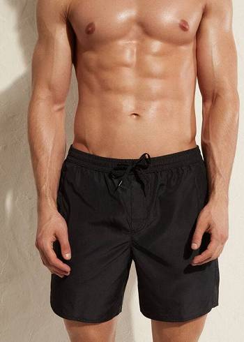 Traje De Baño Calzedonia Formentera Eco Hombre Negras | CO1265ZG