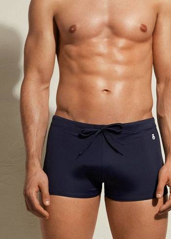 Traje De Baño Calzedonia Panama Hombre Azul Marino | CO1269BC