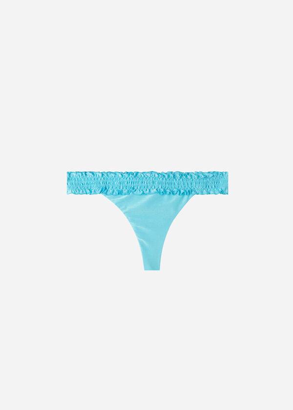 Abajo De Bikini Calzedonia Brazilian Formentera Mujer Turquesa | CO2883DN