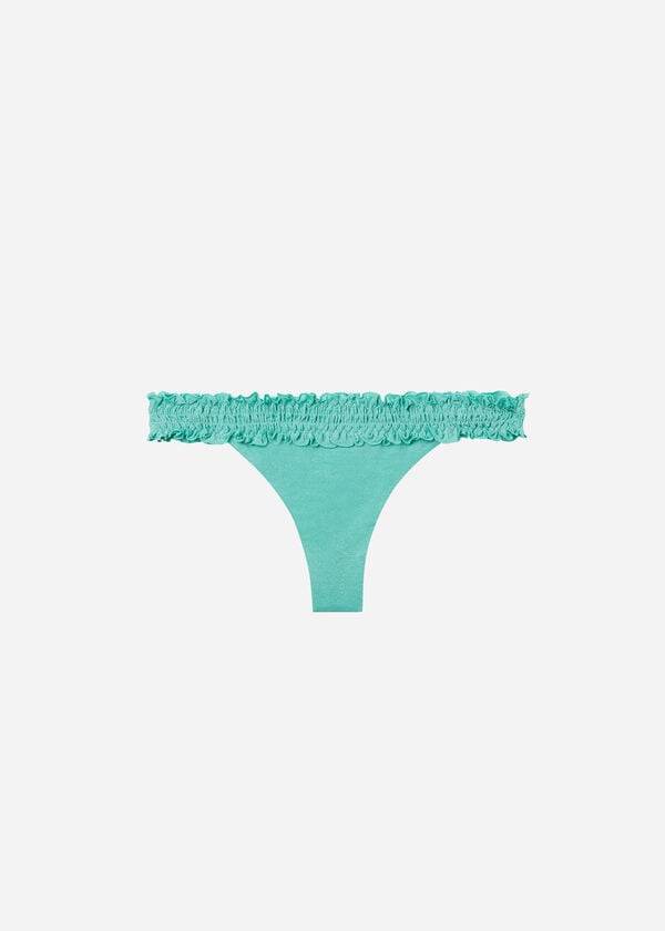 Abajo De Bikini Calzedonia Brazilian Formentera Mujer Verde | CO2884SO