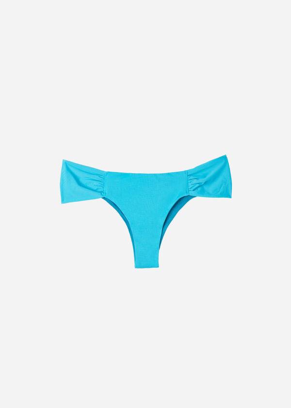 Abajo De Bikini Calzedonia Brazilian Indonesia Eco Mujer Turquesa Verde | CO2877LH