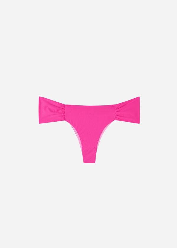 Abajo De Bikini Calzedonia Brazilian Indonesia Eco Mujer Rosas | CO2878KI