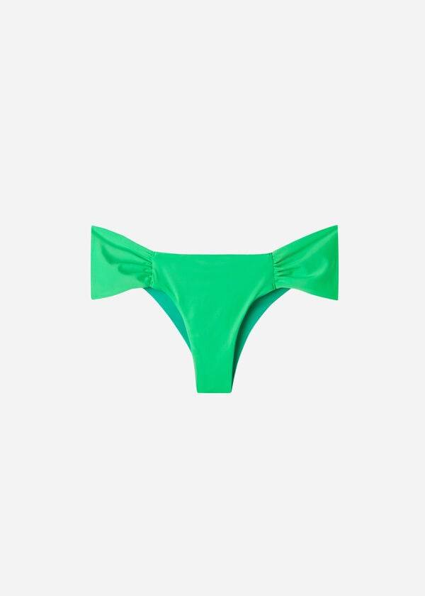 Abajo De Bikini Calzedonia Brazilian Indonesia Eco Mujer Verde | CO2879JJ