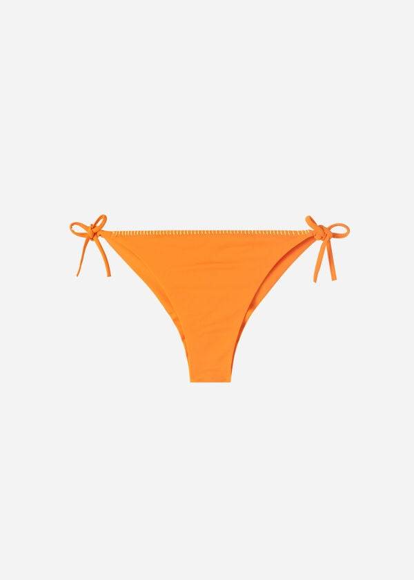 Abajo De Bikini Calzedonia Brazilian String Tel Aviv Mujer Naranjas | CO2851QZ