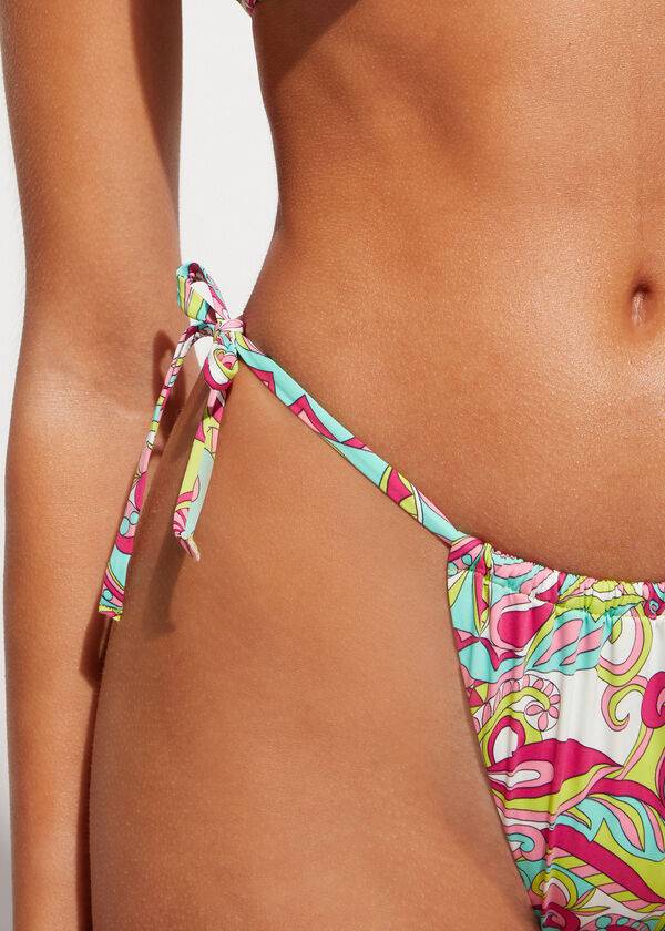 Abajo De Bikini Calzedonia Brazilian String Londra Mujer Multicolor | CO2853NB