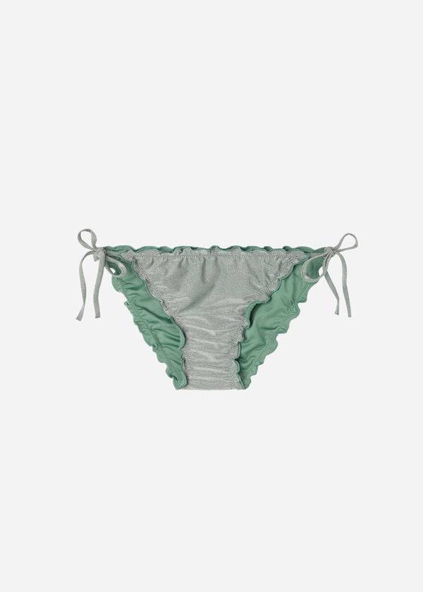 Abajo De Bikini Calzedonia Brazilian String Formentera Mujer Gris | CO2860PQ