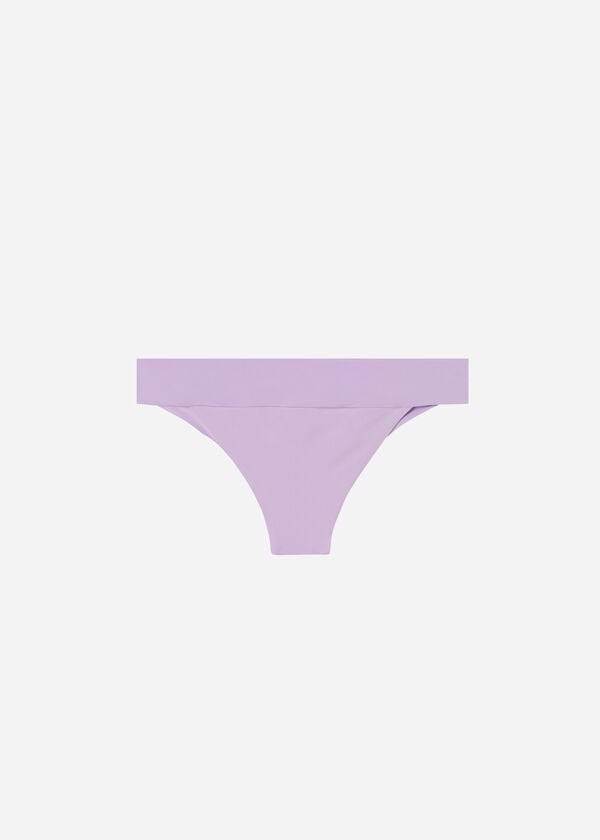 Abajo De Bikini Calzedonia High Cintura Brazilian Indonesia Eco Mujer Moradas | CO2772OR