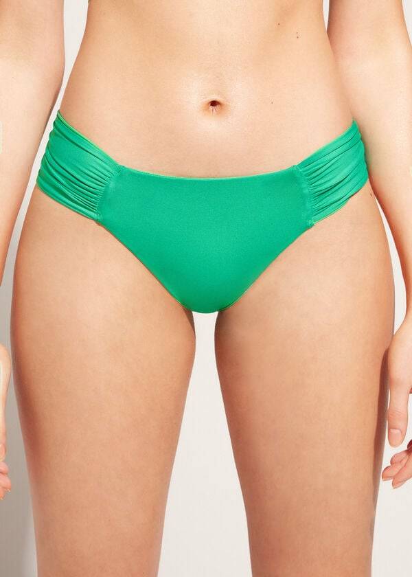 Abajo De Bikini Calzedonia Indonesia Eco rosa Mujer Verde | CO2710MA