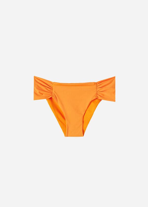 Abajo De Bikini Calzedonia Indonesia Eco rise Mujer Naranjas | CO2712HK