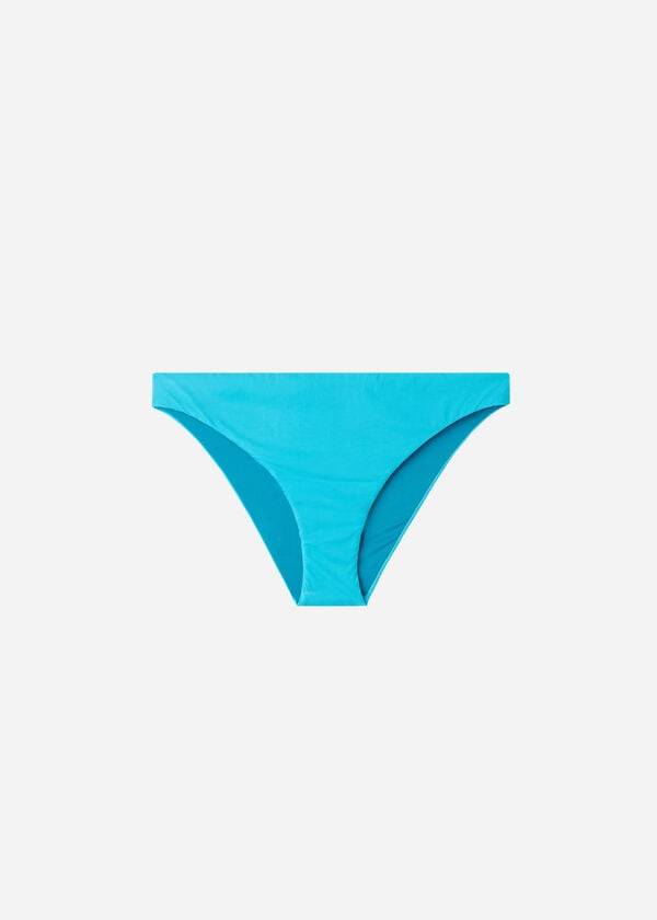 Abajo De Bikini Calzedonia Indonesia Eco Low rise Mujer Turquesa | CO2715DN