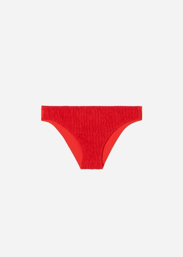 Abajo De Bikini Calzedonia Marrakech Mujer Rojas | CO2690LH