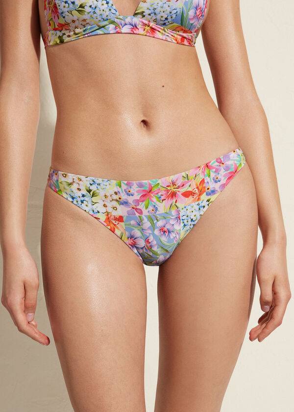 Abajo De Bikini Calzedonia Minorca Eco Mujer Multicolor | CO2687CE