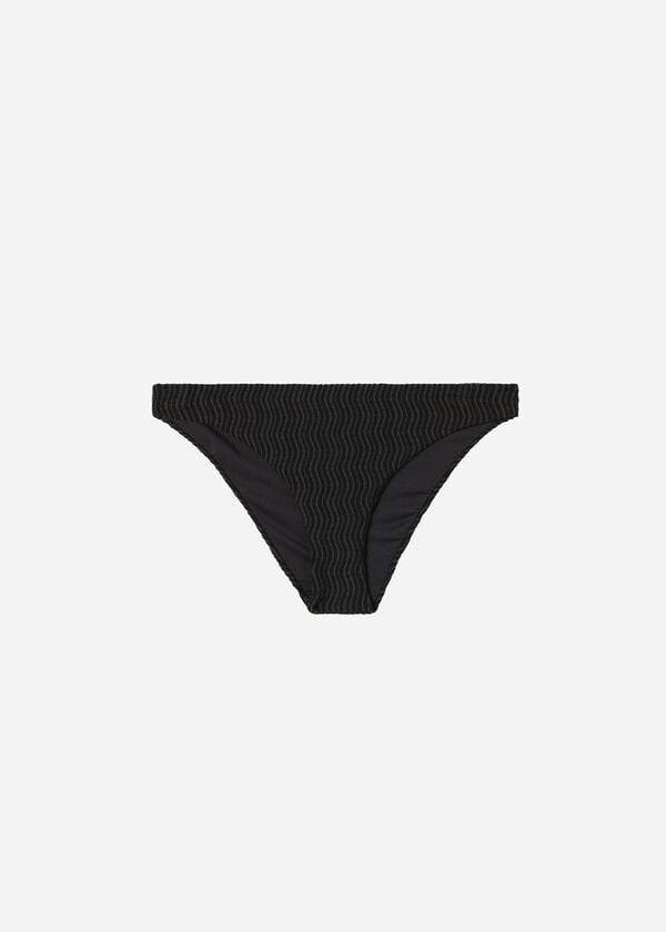 Abajo De Bikini Calzedonia Mykonos Mujer Negras | CO2685BC