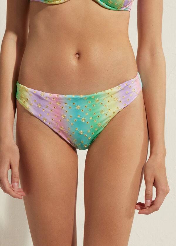 Abajo De Bikini Calzedonia Panama Mujer Multicolor | CO2682QZ