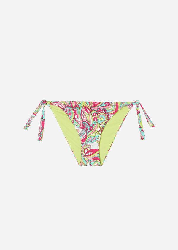 Abajo De Bikini Calzedonia Side Tie Londra Mujer Multicolor | CO2627SO