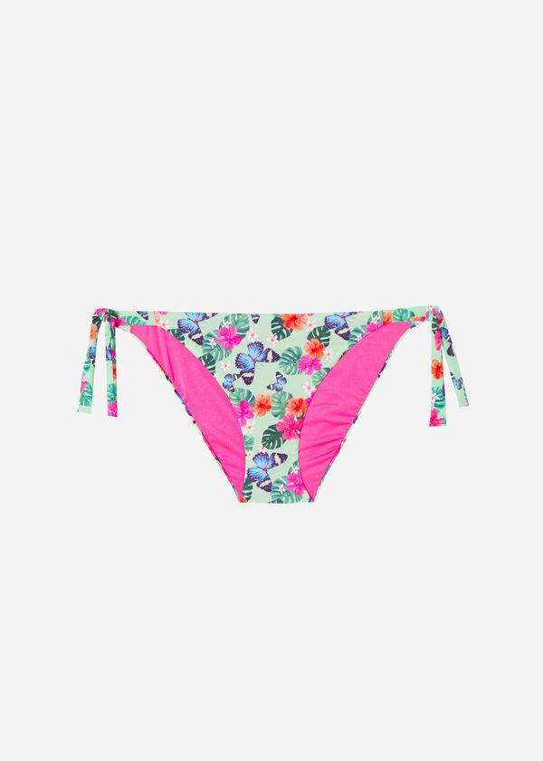 Abajo De Bikini Calzedonia Side-Tie Malibu Mujer Multicolor | CO2621JJ