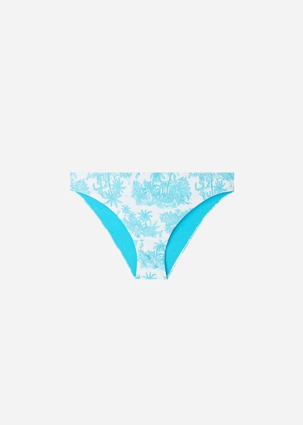 Abajo De Bikini Calzedonia Sorrento Mujer Azules | CO2616CE