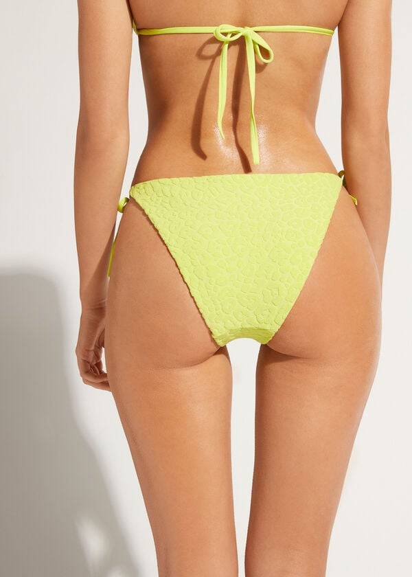 Abajo De Bikini Calzedonia String Bangkok Mujer Verde | CO2612MA