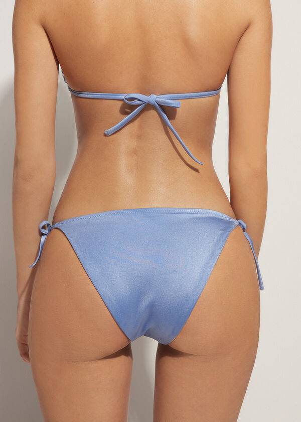 Abajo De Bikini Calzedonia String Cannes Mujer Azules | CO2605UT