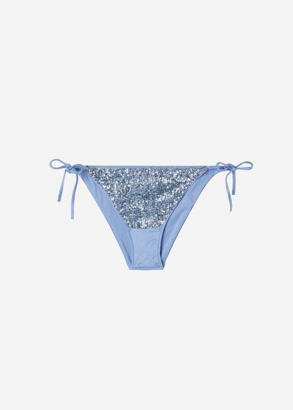 Abajo De Bikini Calzedonia String Cannes Mujer Azules | CO2605UT