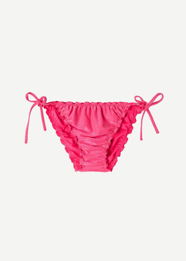 Abajo De Bikini Calzedonia String Formentera Mujer Rosas | CO2596HK