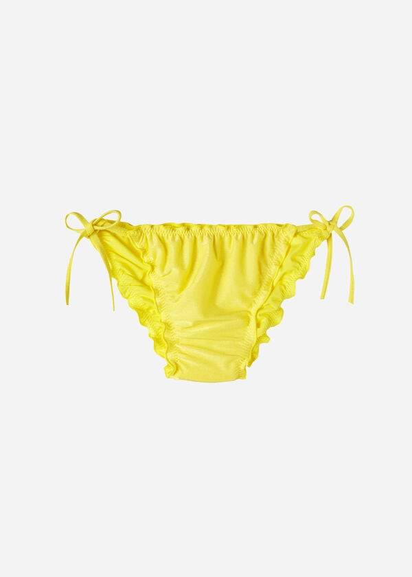 Abajo De Bikini Calzedonia String Formentera Mujer Amarillo | CO2598FM