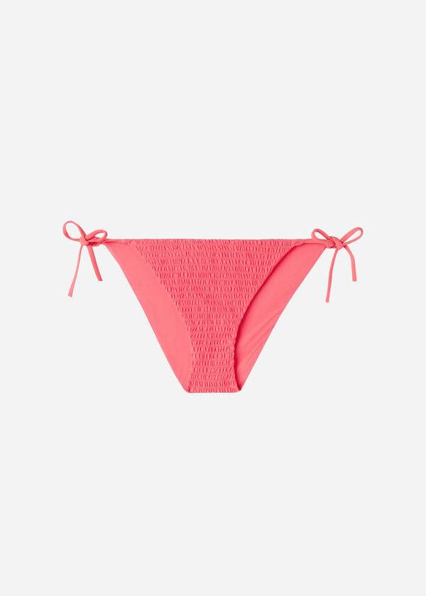 Abajo De Bikini Calzedonia String Lanzarote Mujer Rosas | CO2592ZG