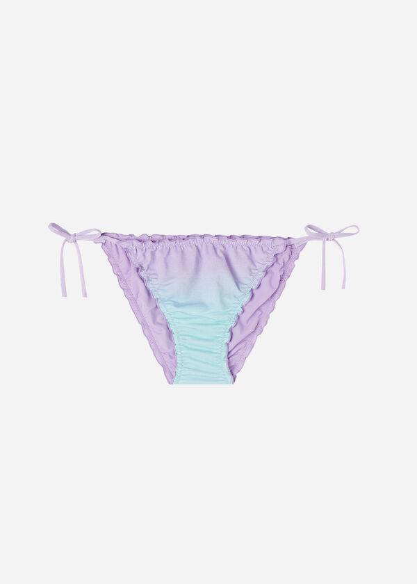 Abajo De Bikini Calzedonia String Madrid Mujer Moradas | CO2589VD