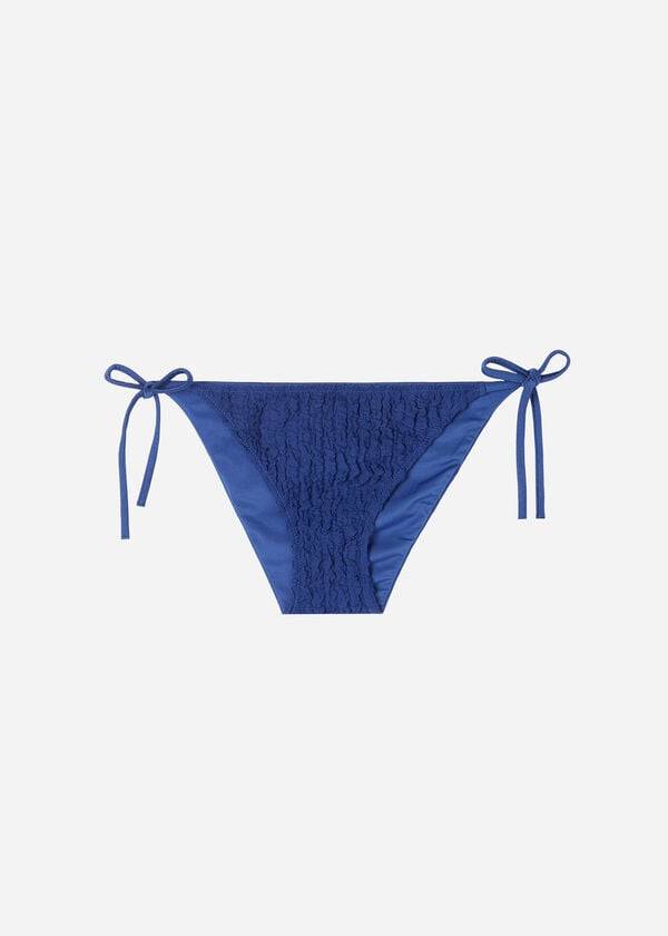 Abajo De Bikini Calzedonia String Marrakech Mujer Azul Marino | CO2586MA