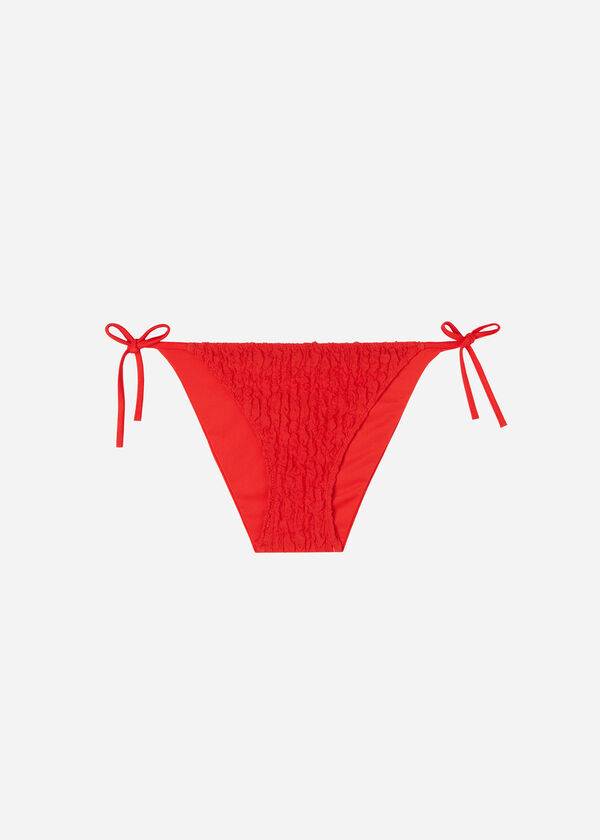 Abajo De Bikini Calzedonia String Marrakech Mujer Rojas | CO2587NB