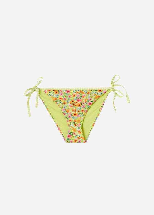 Abajo De Bikini Calzedonia String Siviglia Mujer Amarillo | CO2575AP